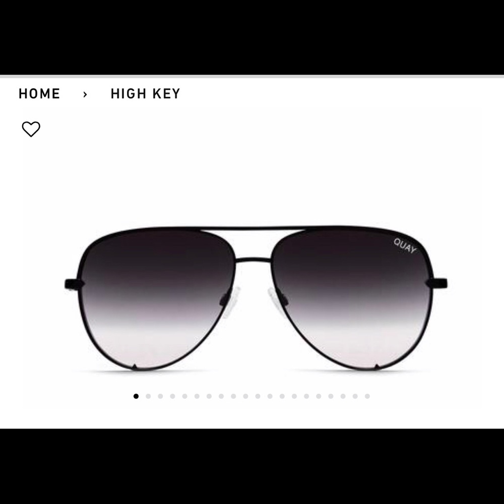 BRAND NEW Quay HighKey Sunnies. Price is firm.